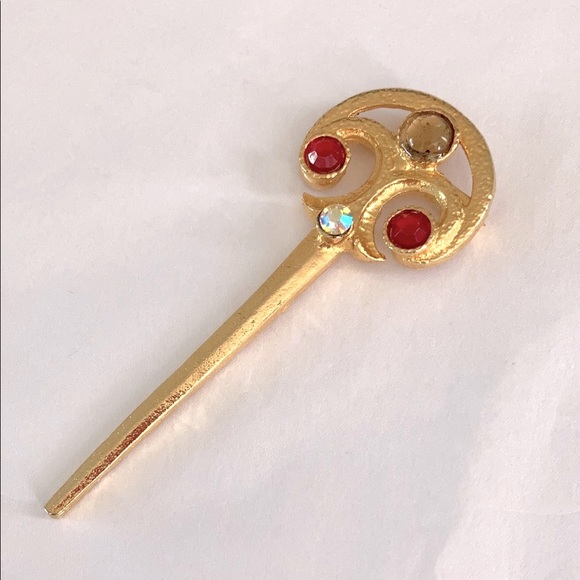 erana Jewelry - Vintage 80’s jewelled Sword brooch NWT ( deadstock)